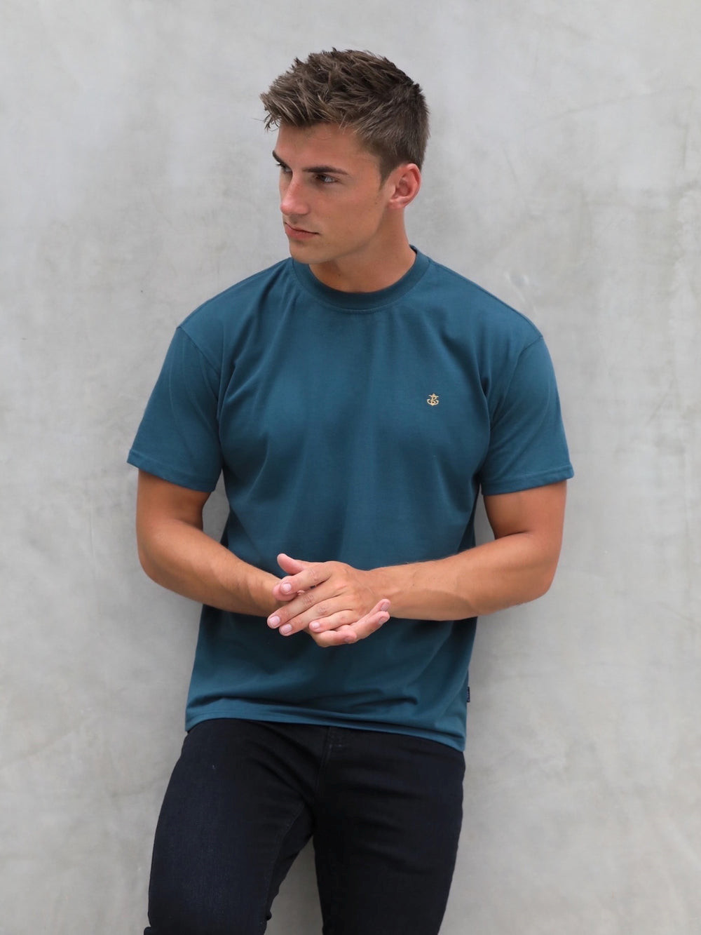 Blakely Anchor Relaxed T-Shirt Verde | UWPCHT542