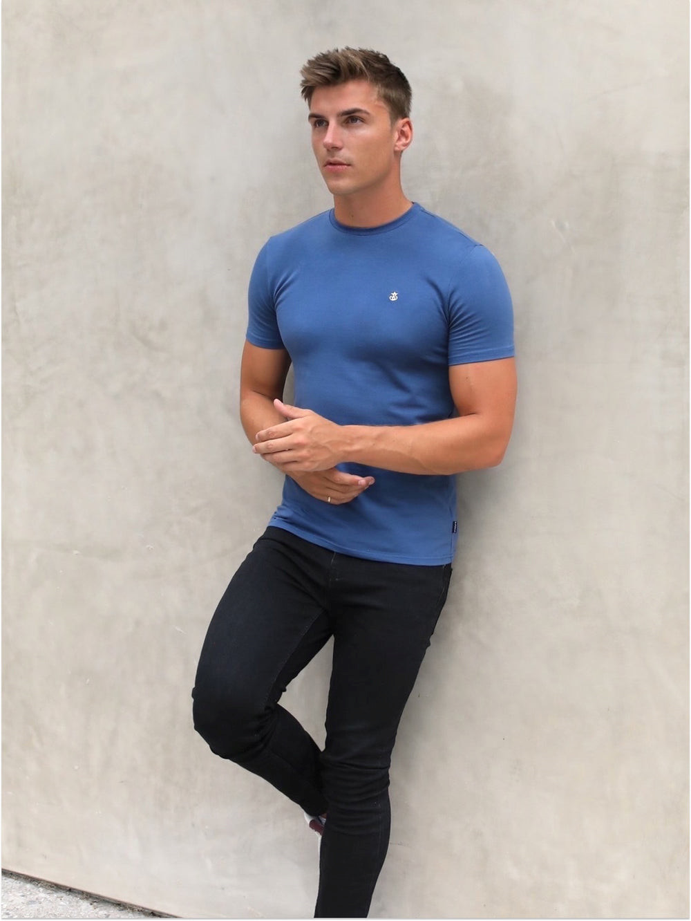 Blakely Anchor T-Shirt Azules | XAQCZM816