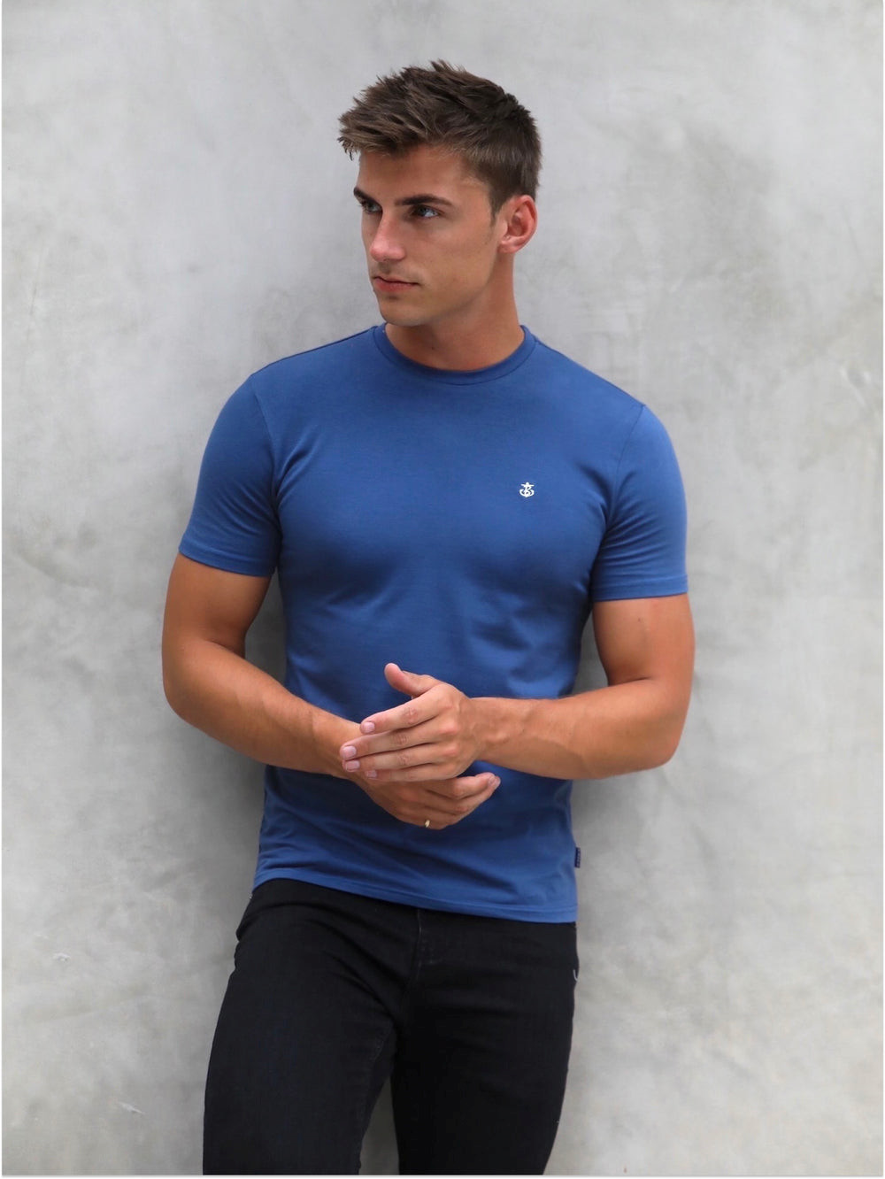 Blakely Anchor T-Shirt Azules | XAQCZM816