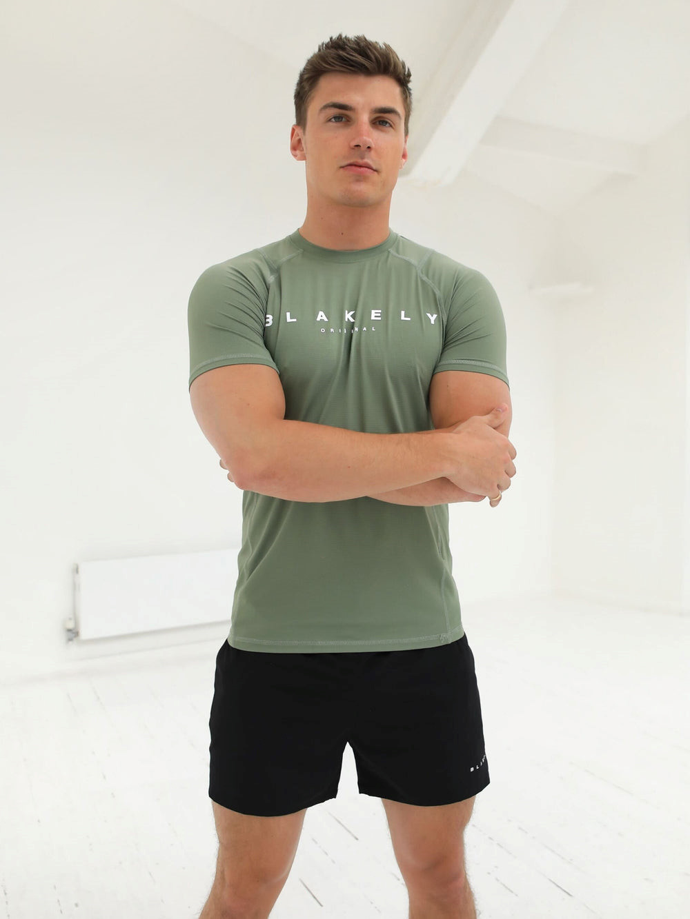 Blakely Apex Active T-Shirt Verde | LSTHQM023