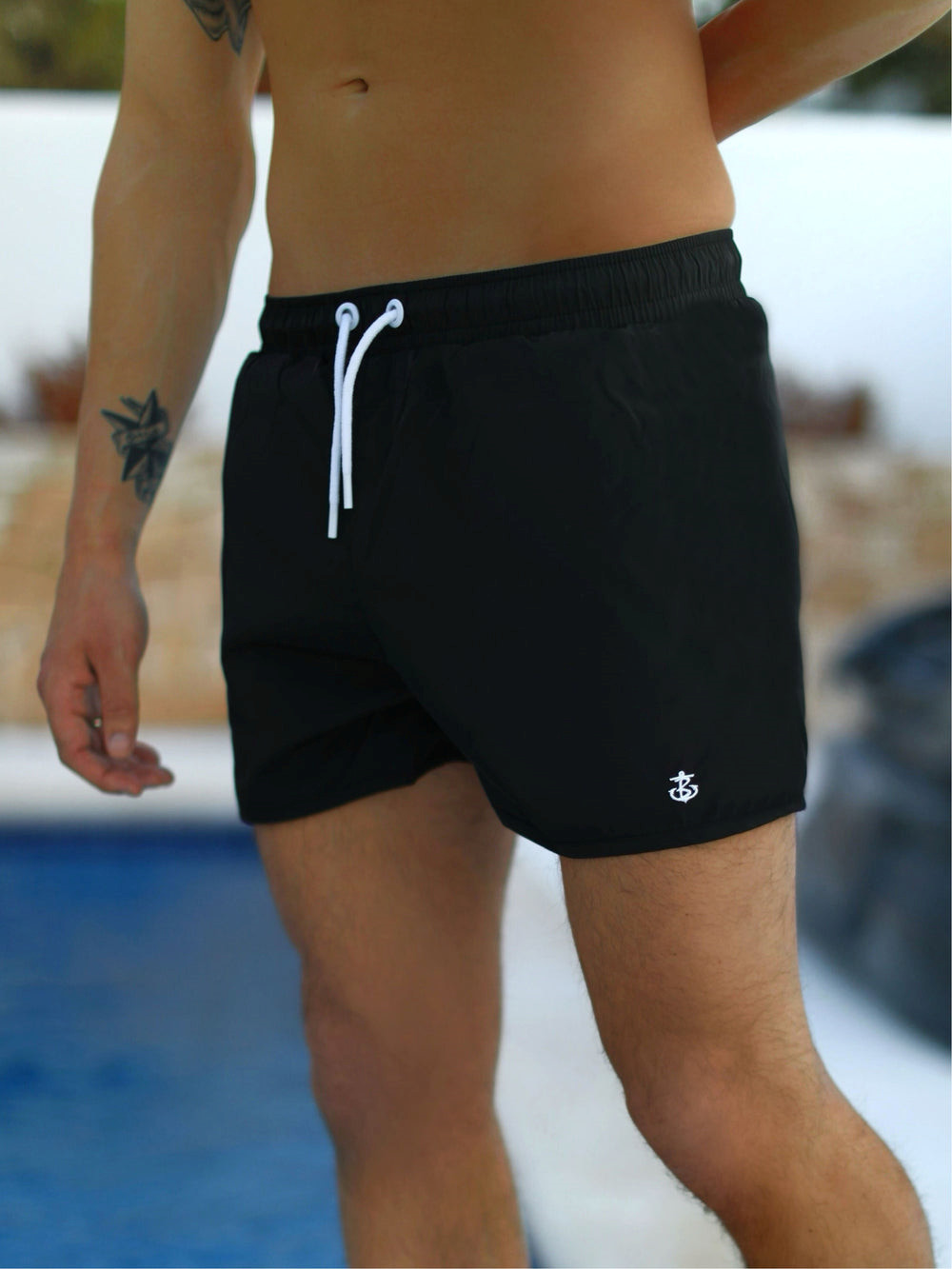 Blakely Arno Swim Shorts Negras | SZDRMN832