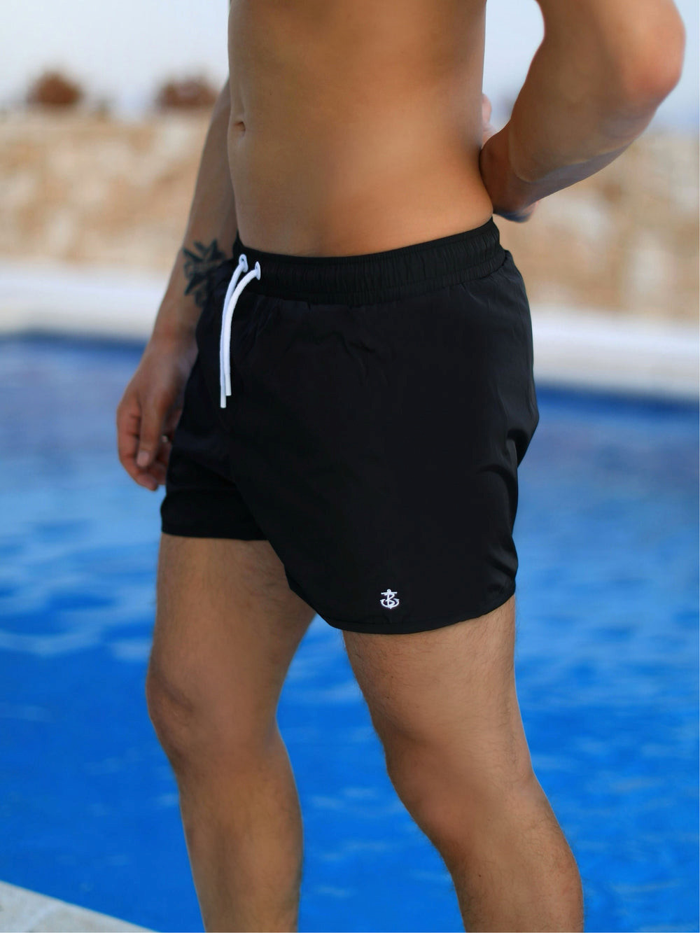 Blakely Arno Swim Shorts Negras | SZDRMN832