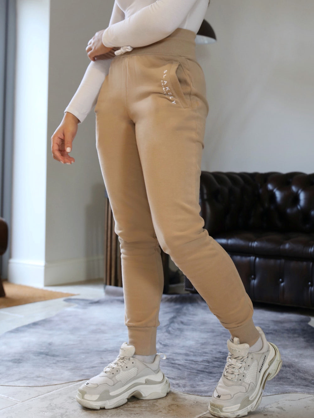 Blakely Ava Sweatpants Tan | ERFBGI932