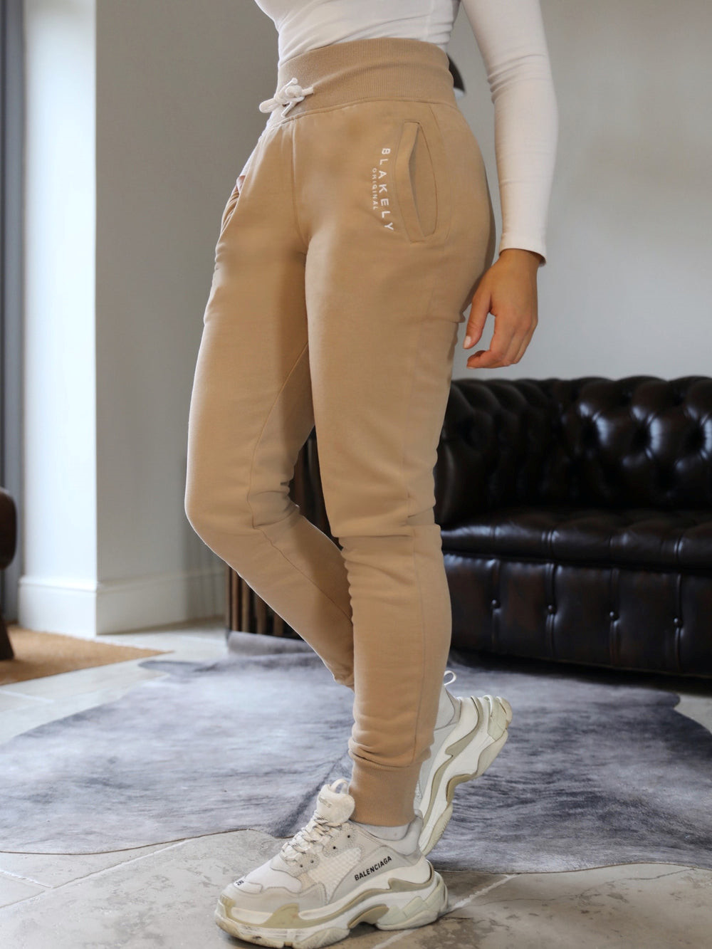 Blakely Ava Sweatpants Tan | ERFBGI932