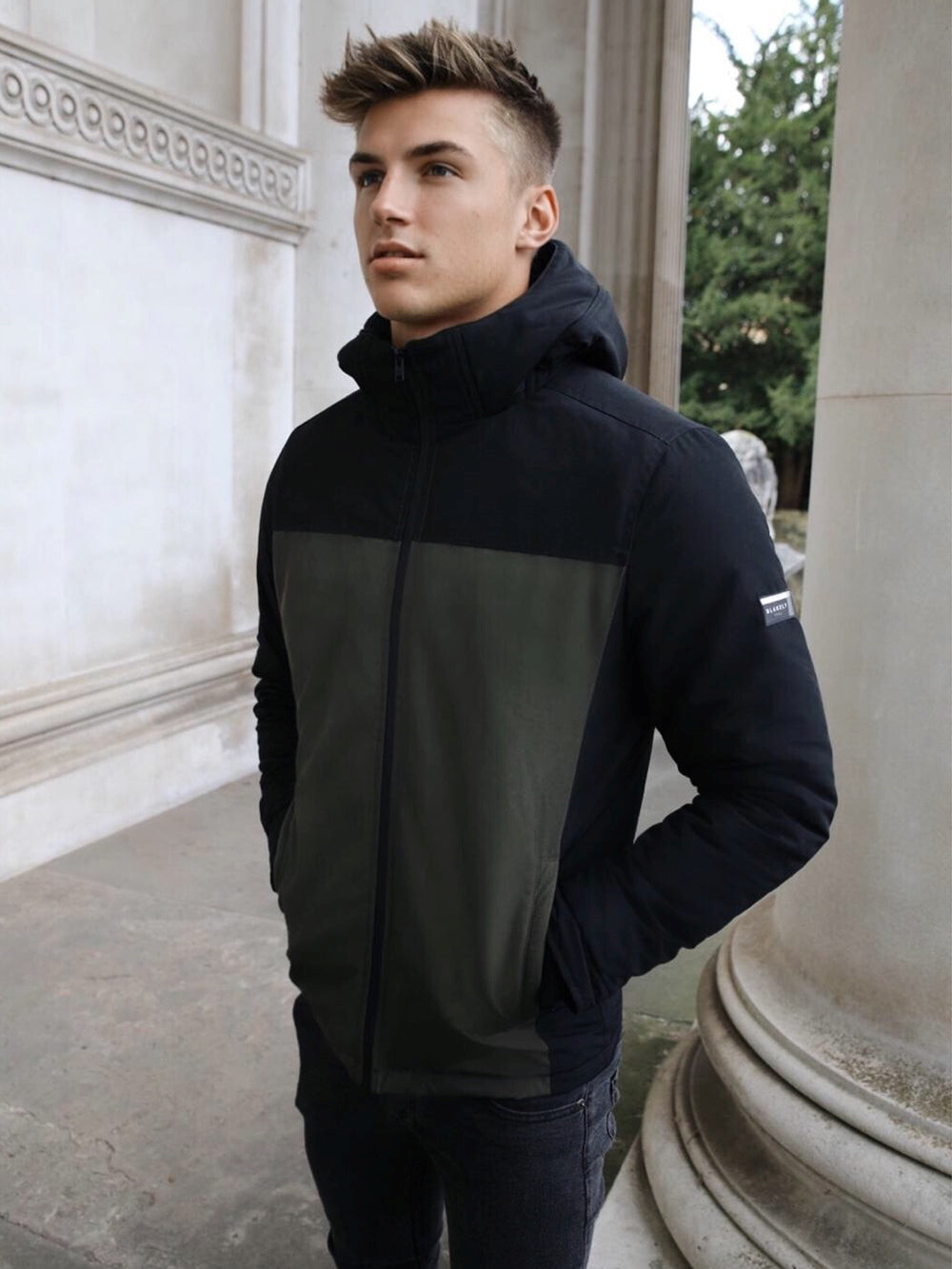 Blakely Belfield Coat Verde | DYACIN380