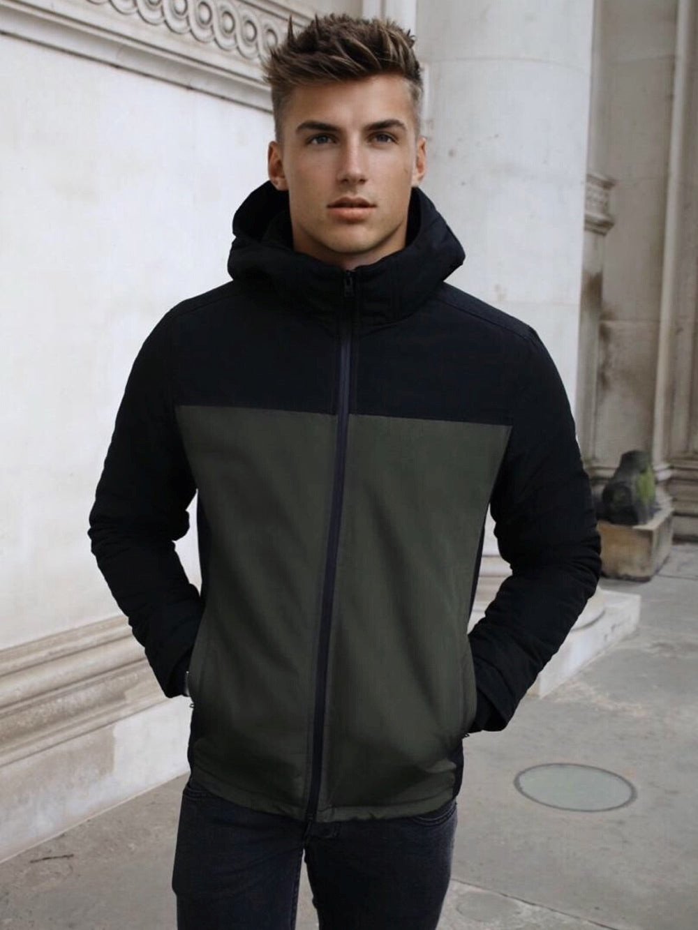 Blakely Belfield Coat Verde | DYACIN380