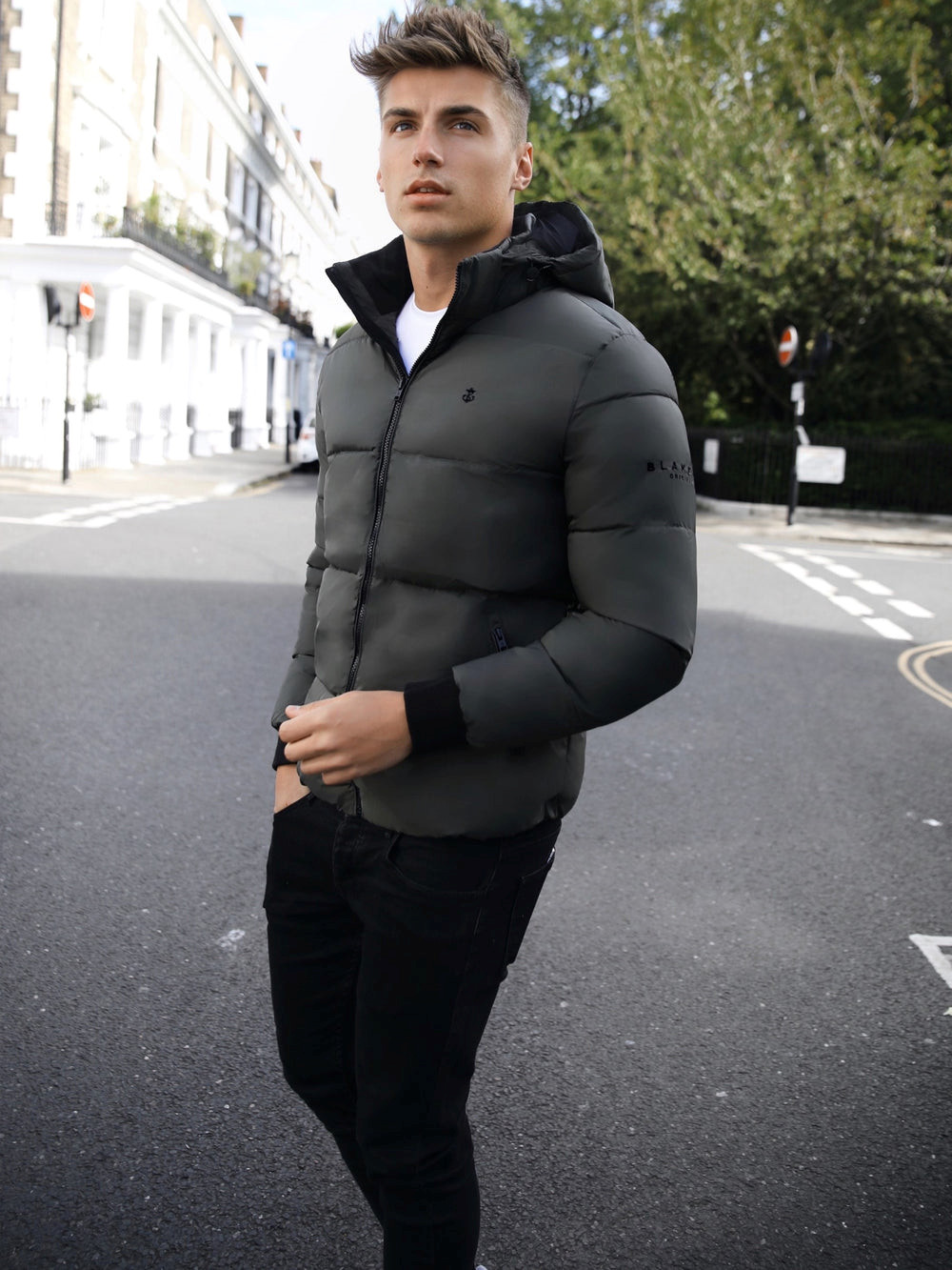 Blakely Blackcomb Coat Kaki Verde | IUDHSF143