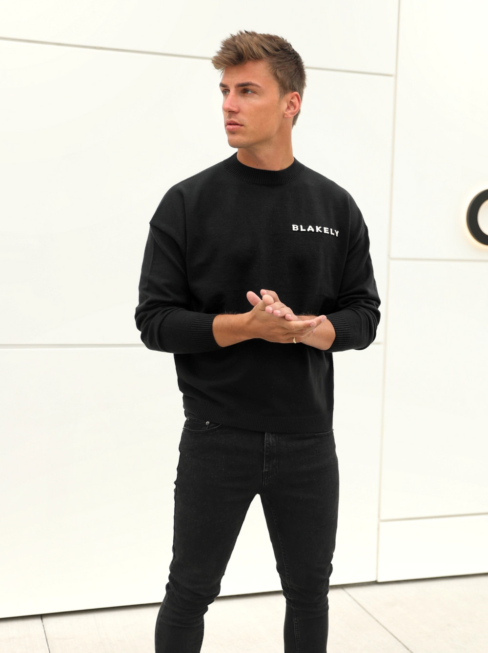 Blakely Blakely Knitted Jumper Negras | PHQRYW243