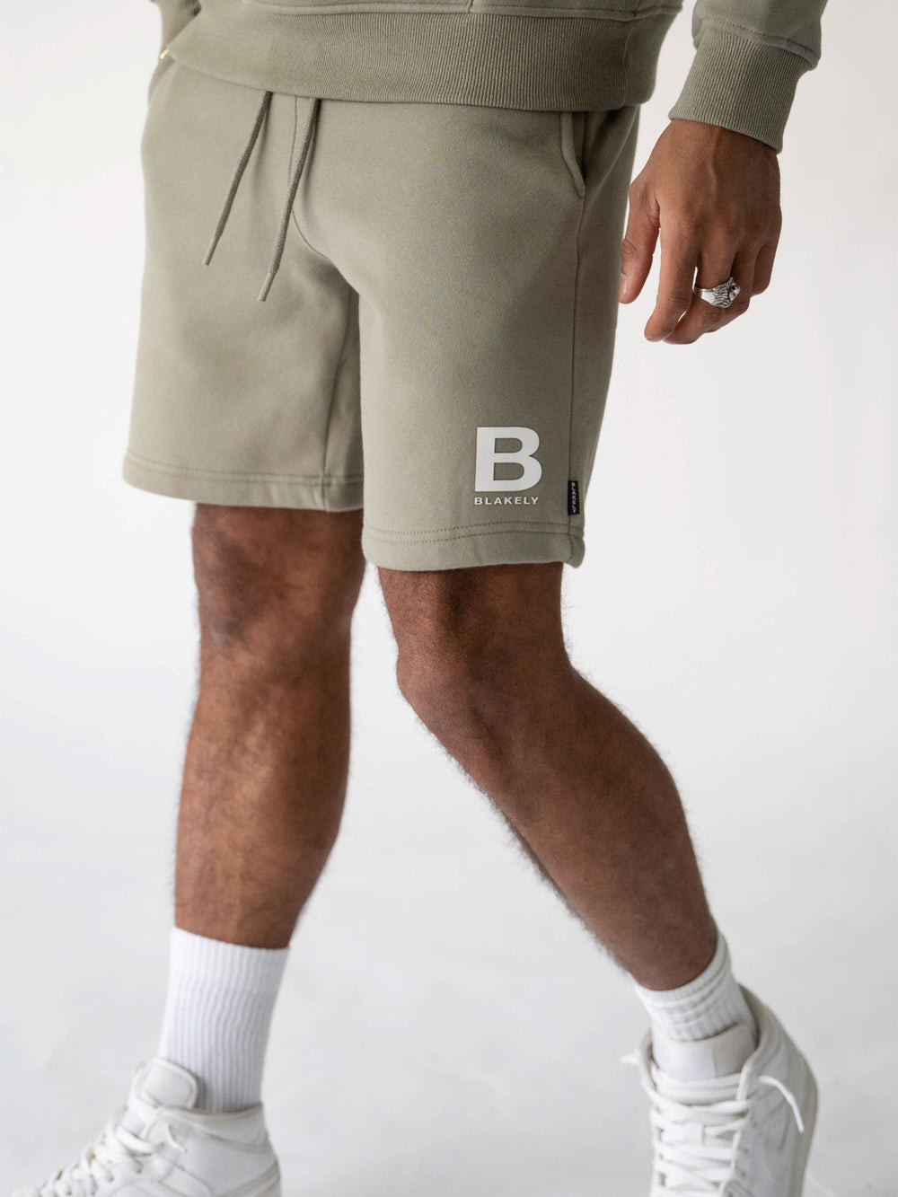 Blakely Blakely London Jogger Shorts Verde Oliva | WKALJZ357