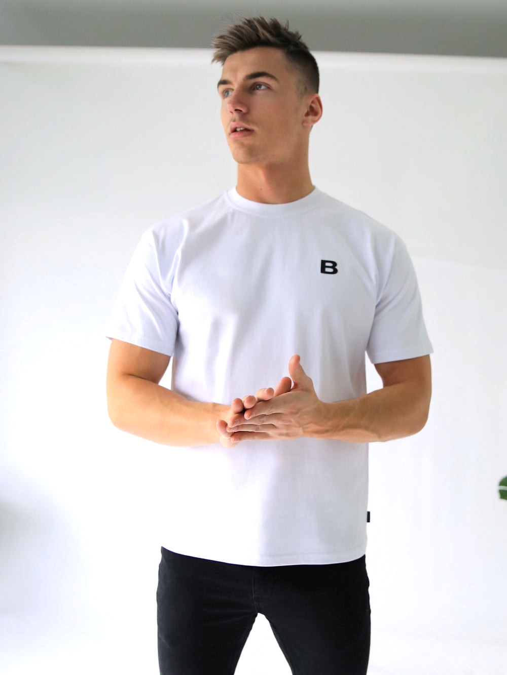 Blakely Blakely London Oversized T-Shirt Blancas | NMCELF630