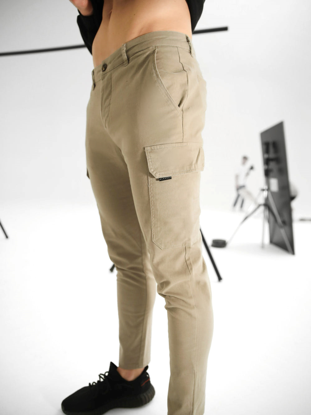 Blakely Cargo Trousers Tan | YJEDRA048