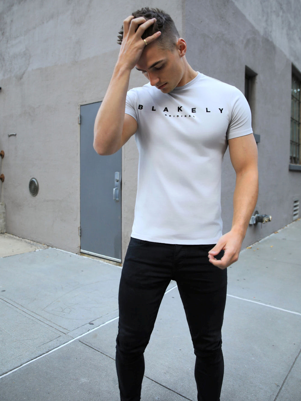 Blakely Element T-Shirt Stone | MITLWD935