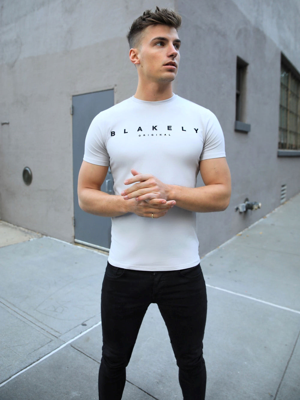 Blakely Element T-Shirt Stone | MITLWD935