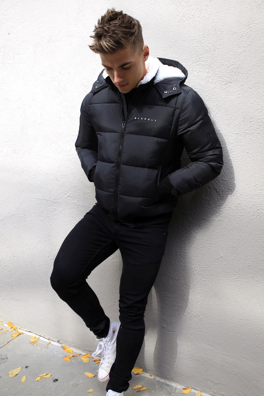 Blakely Geneva Coat Negras | KOSRCV362