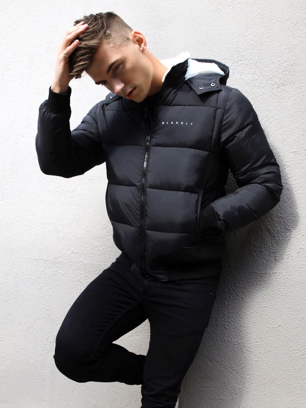 Blakely Geneva Coat Negras | KOSRCV362