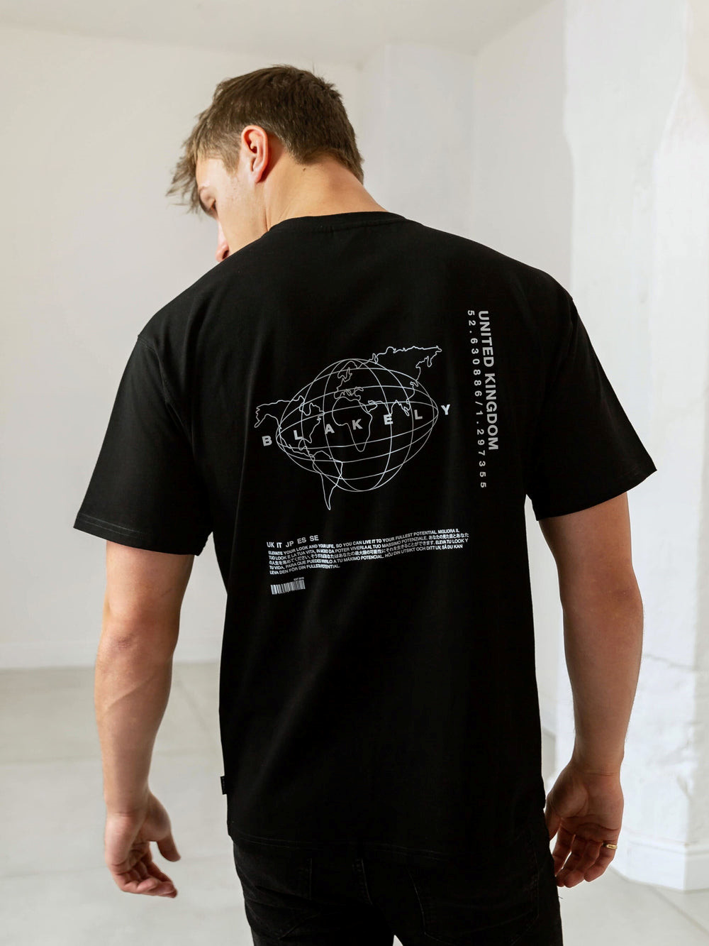 Blakely Global Relaxed Fit T-Shirt Negras | SWYKDC612