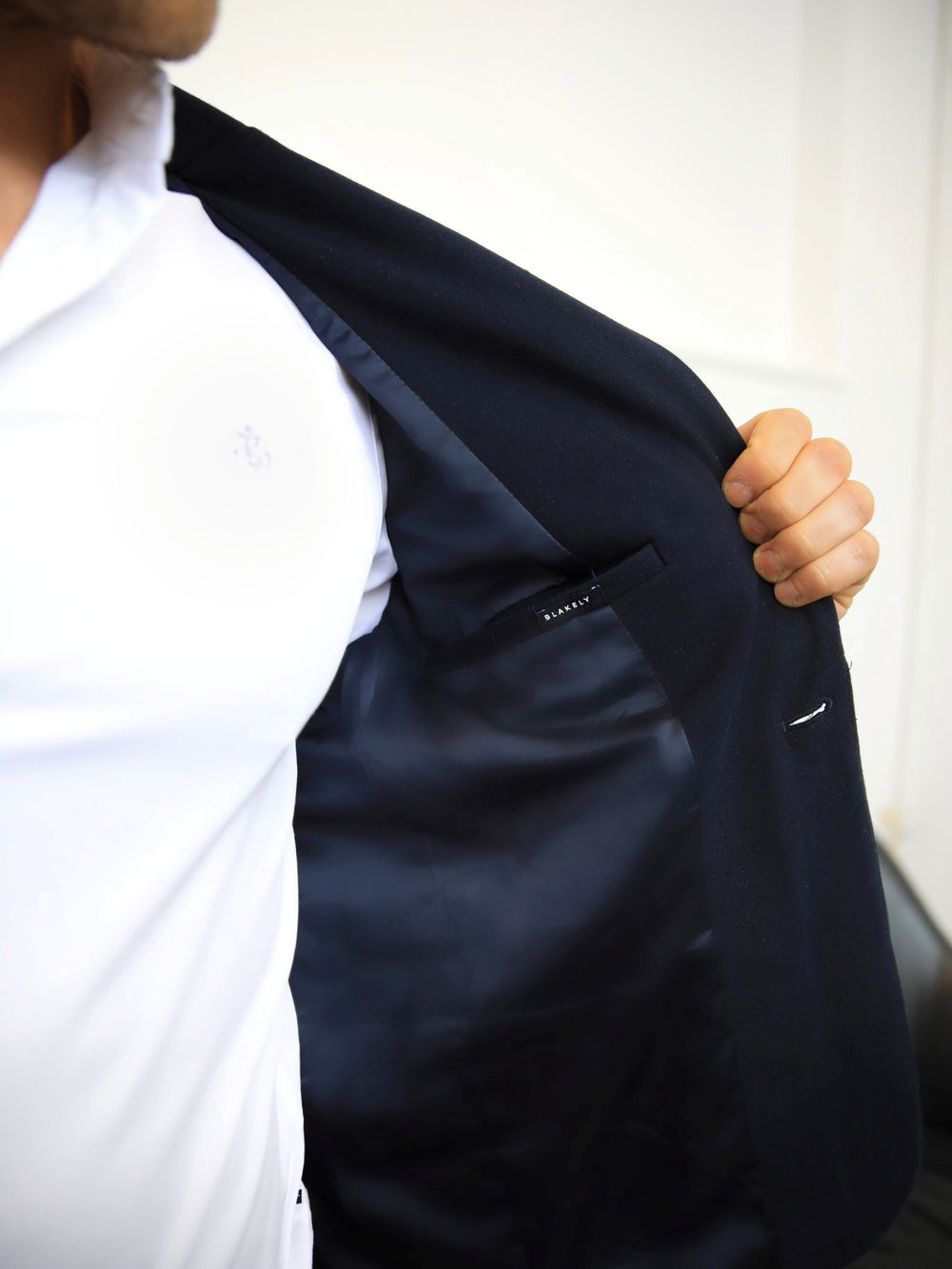 Blakely Haywood Blazer Azul Marino | YZUCON467