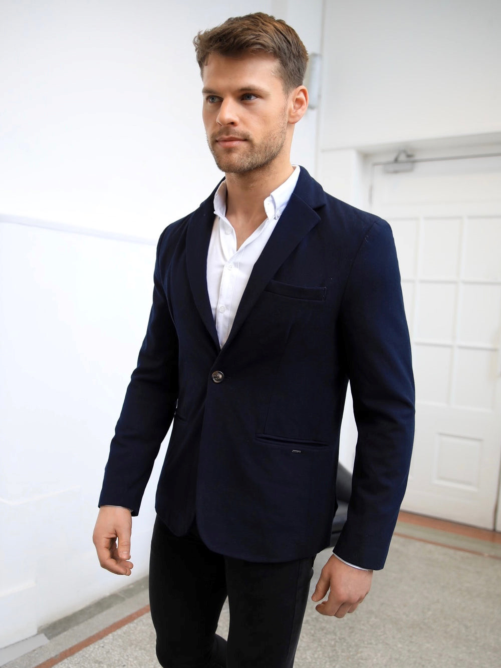 Blakely Haywood Blazer Azul Marino | YZUCON467