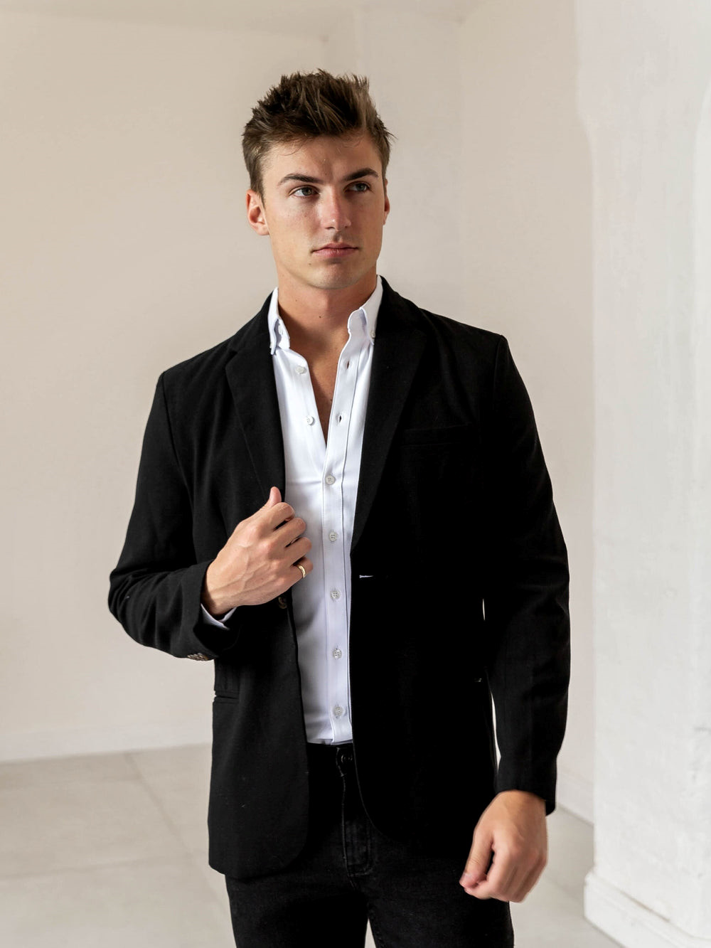 Blakely Haywood Blazer Negras | GPARBF694