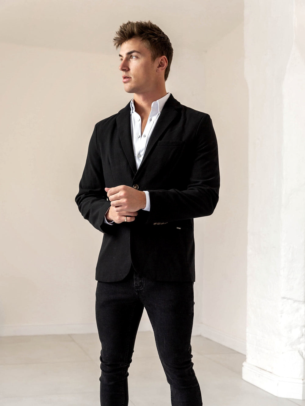 Blakely Haywood Blazer Negras | GPARBF694