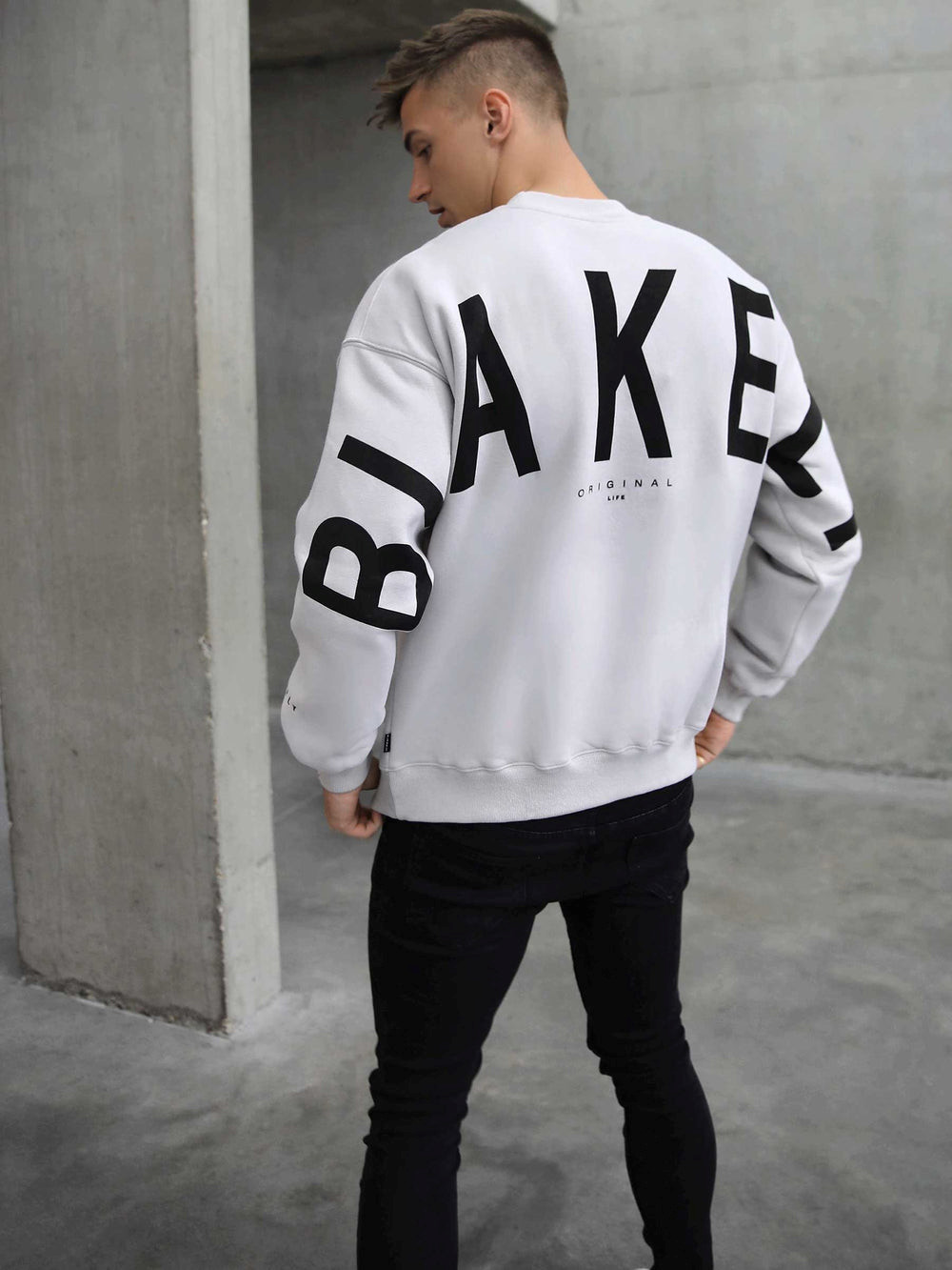 Blakely Idris Oversized Jumper Stone | TJLEWQ216
