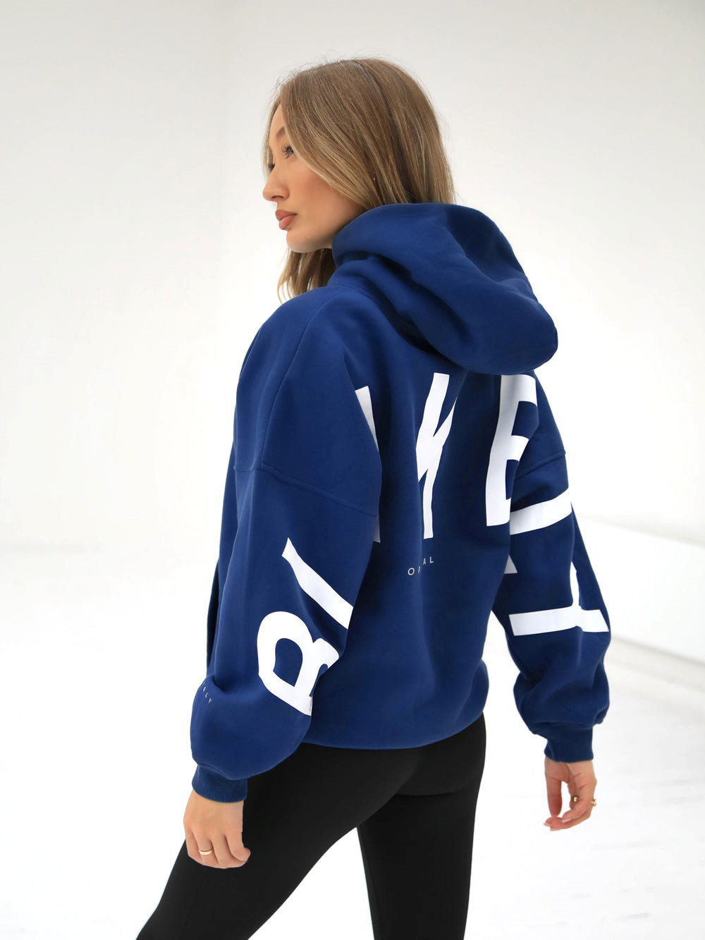 Blakely Isabel Oversized Hoodie Azules | SGULJF740