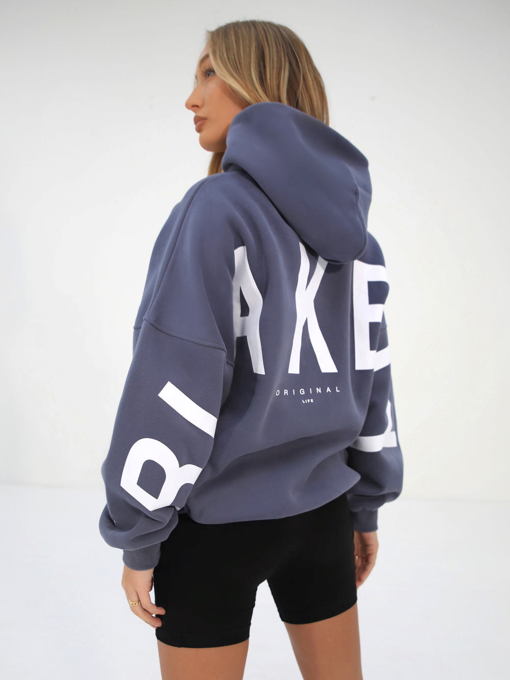 Blakely Isabel Oversized Hoodie Azules | PXFSHB219