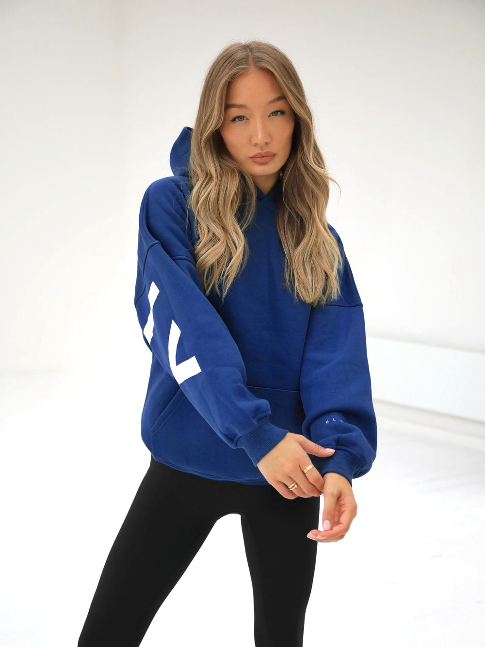 Blakely Isabel Oversized Hoodie Azules | CNGBJM514