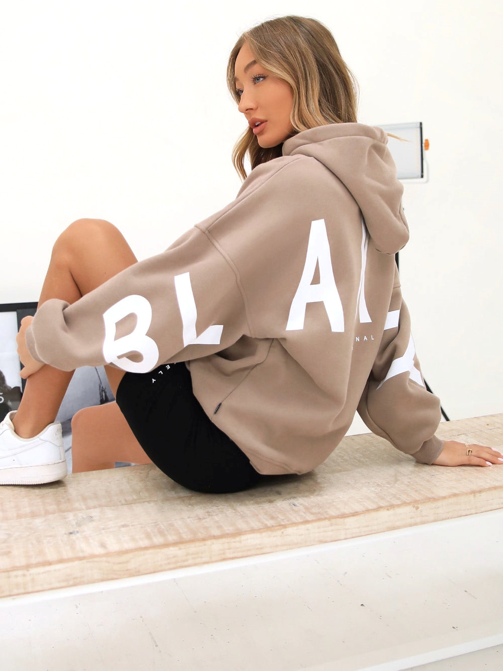 Blakely Isabel Oversized Hoodie Marrones | MQRACU067