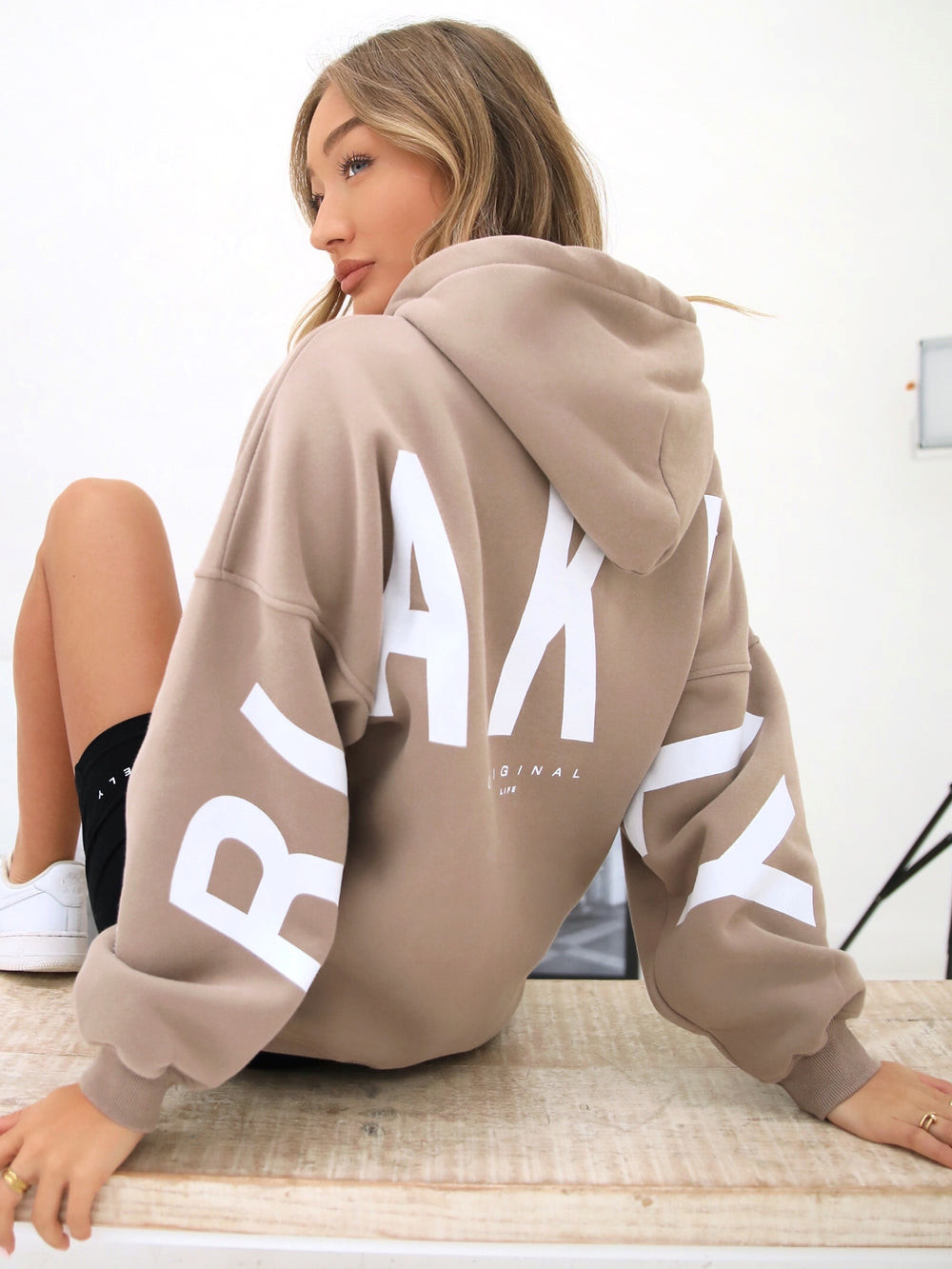 Blakely Isabel Oversized Hoodie Marrones | MQRACU067