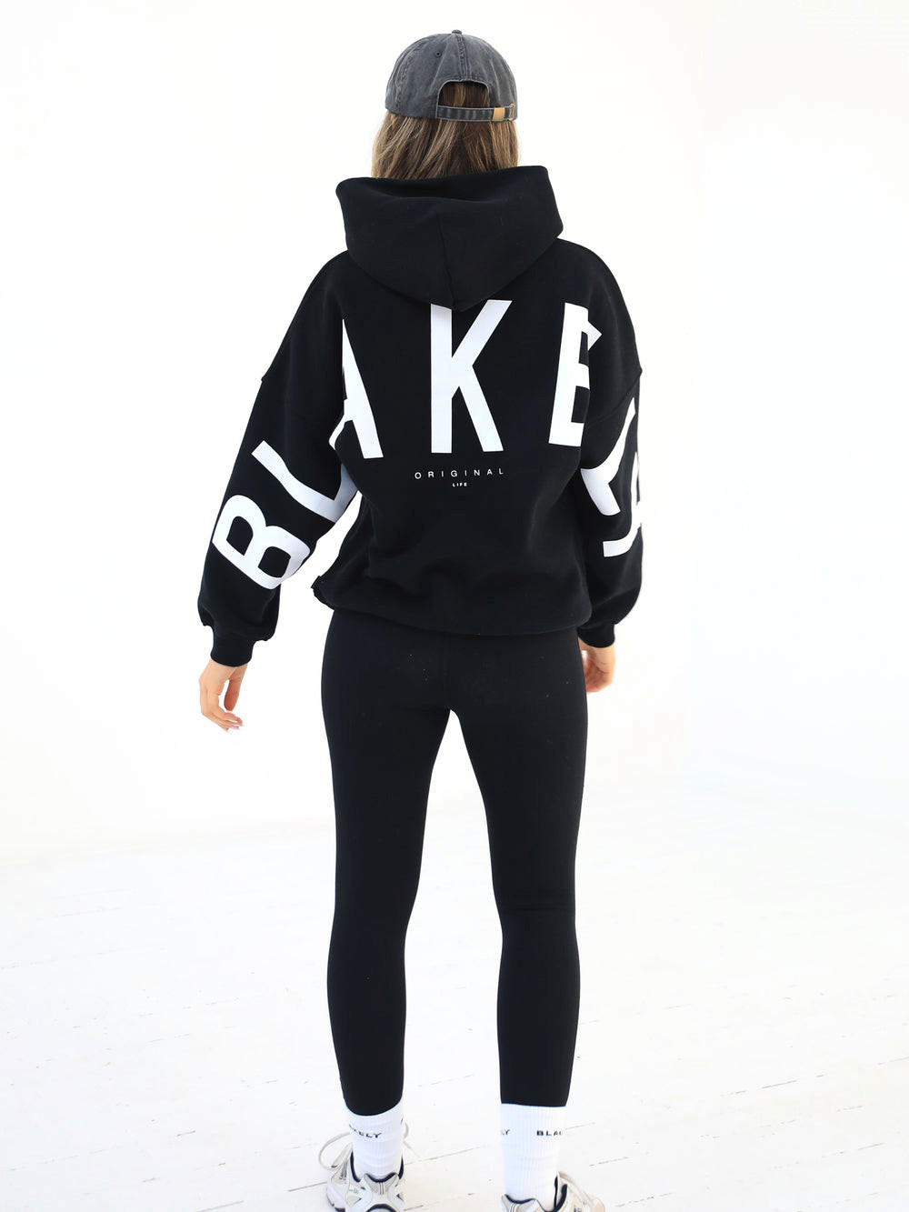 Blakely Isabel Oversized Hoodie Negras | RZTFKV708