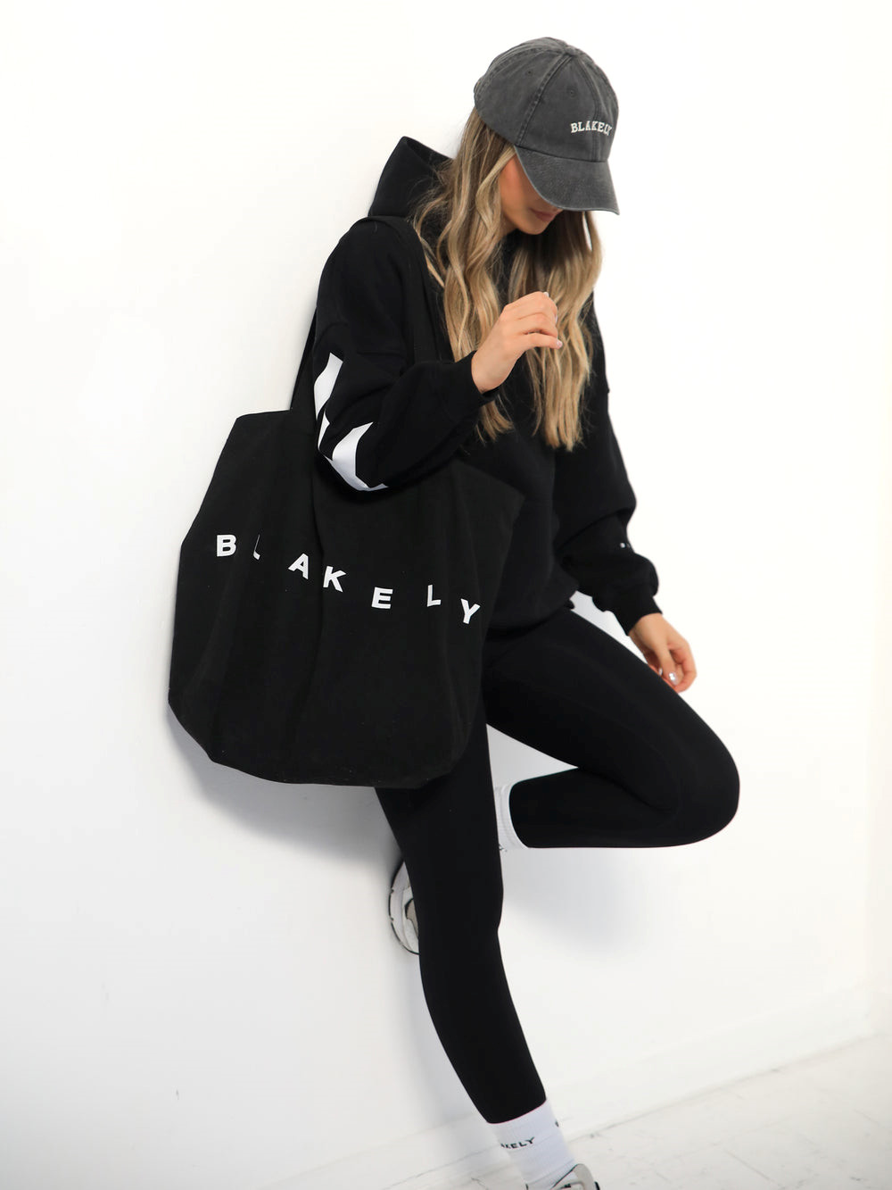 Blakely Isabel Oversized Hoodie Negras | RZTFKV708