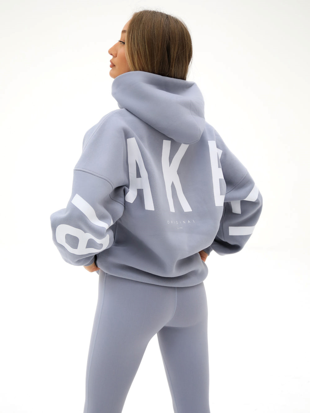 Blakely Isabel Oversized Hoodie Pale Lilac | MISOAR958