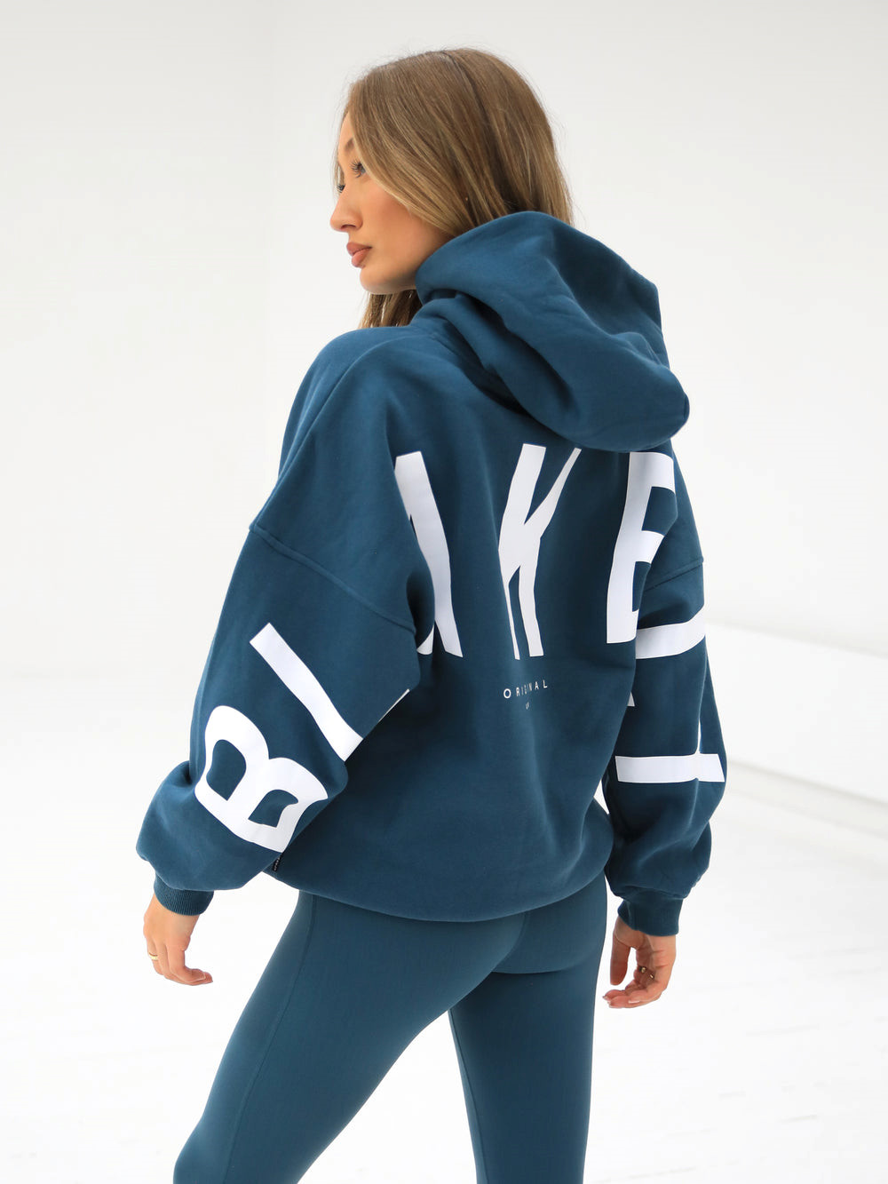 Blakely Isabel Oversized Hoodie Verde Menta | DHUKJE495