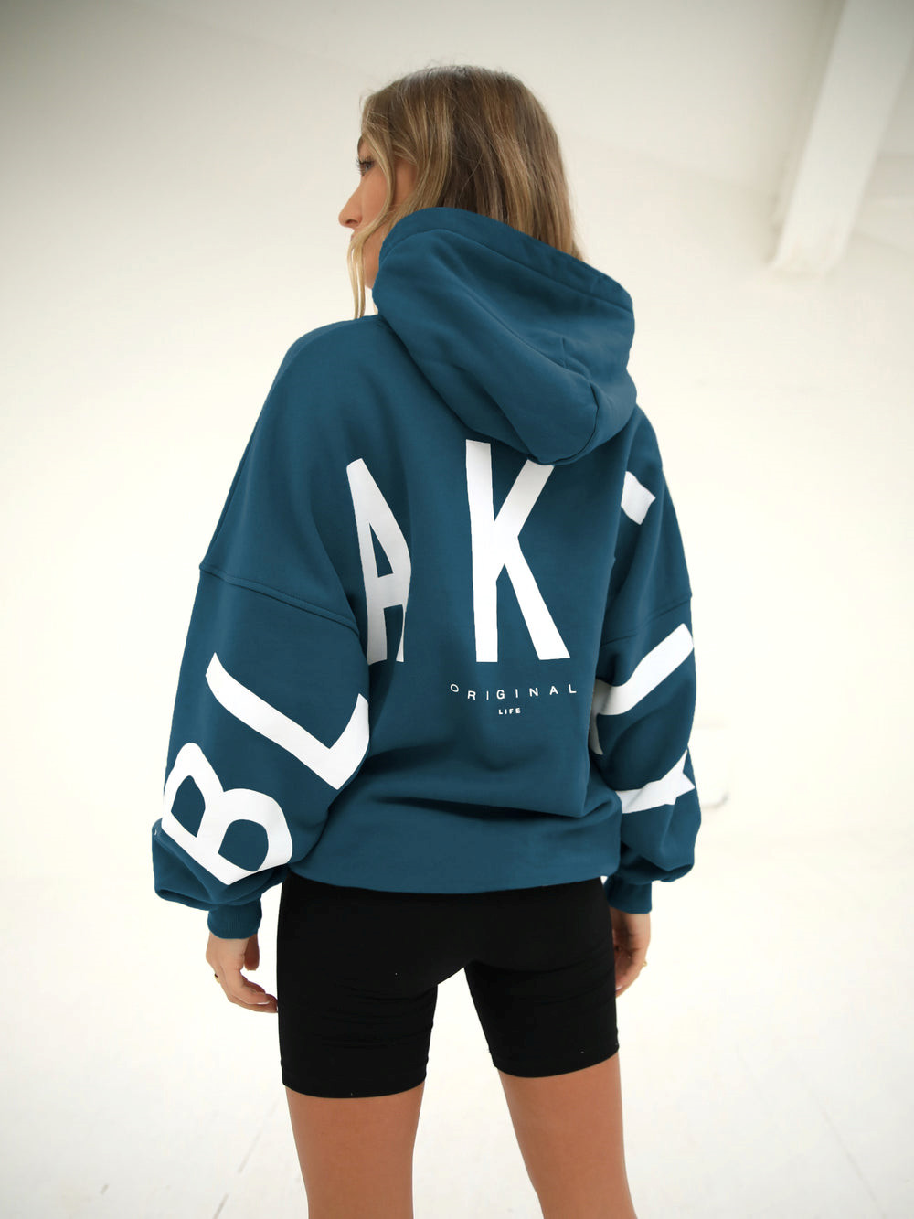 Blakely Isabel Oversized Hoodie Verde | GCVPZI176