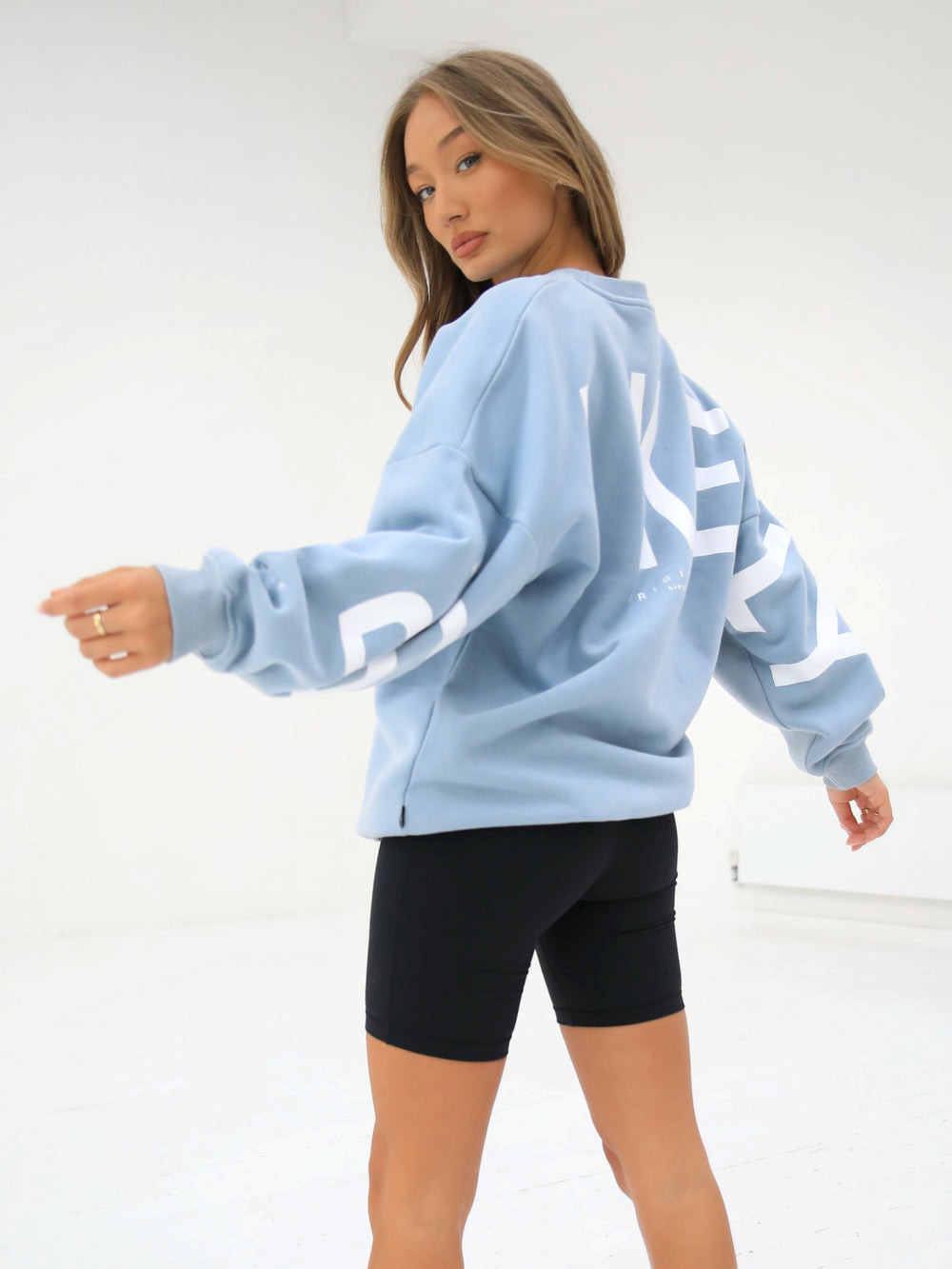 Blakely Isabel Oversized Jumper Azules | DBMWYS146