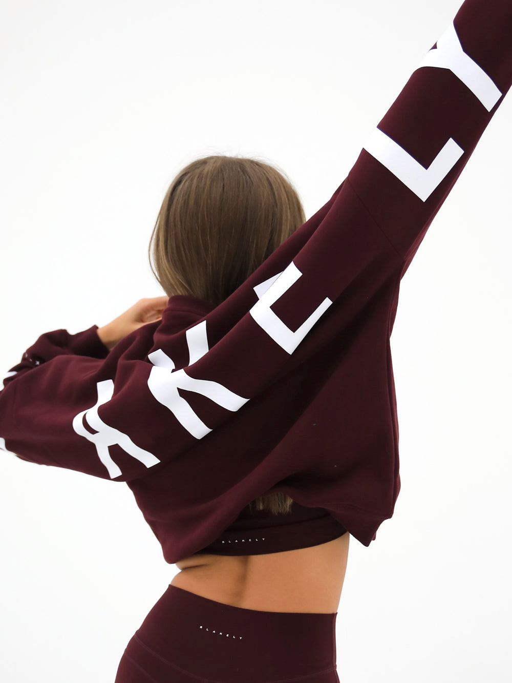 Blakely Isabel Oversized Jumper Burdeos | DRLSXI382