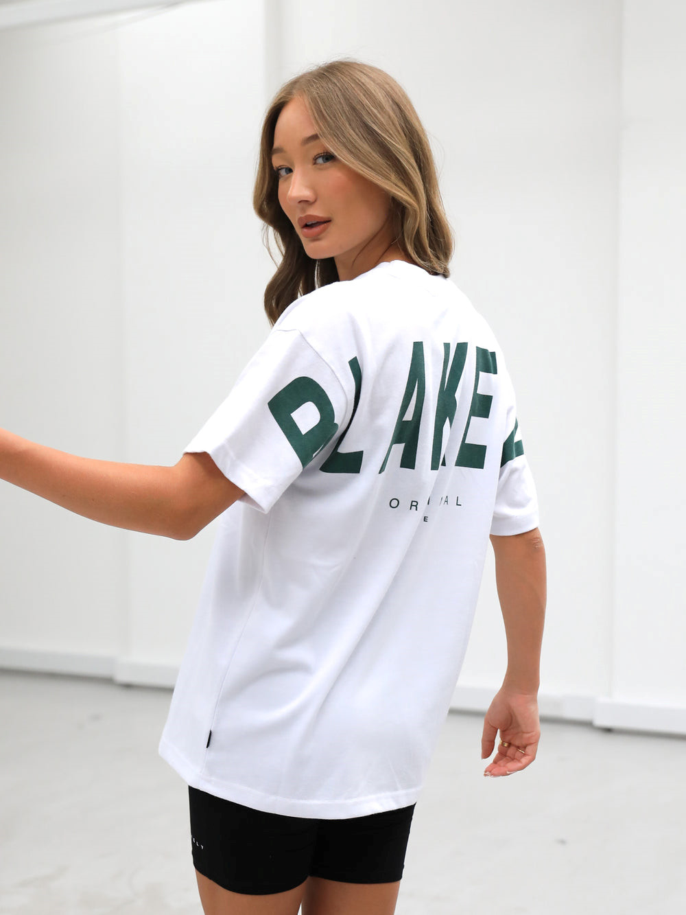 Blakely Isabel Oversized T-Shirt Blancas | OAPNEL231
