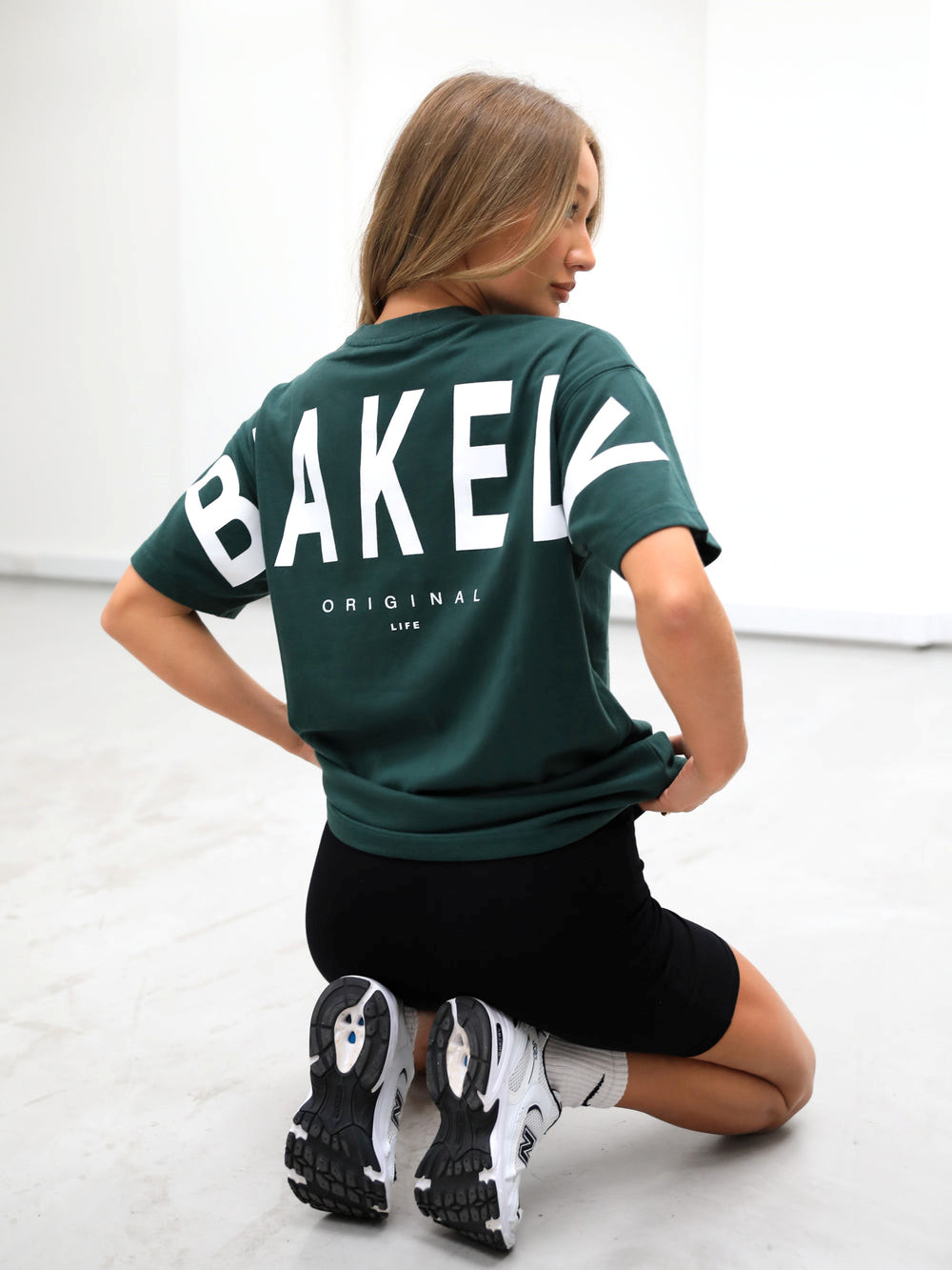 Blakely Isabel Oversized T-Shirt Verde | YBNEWX460