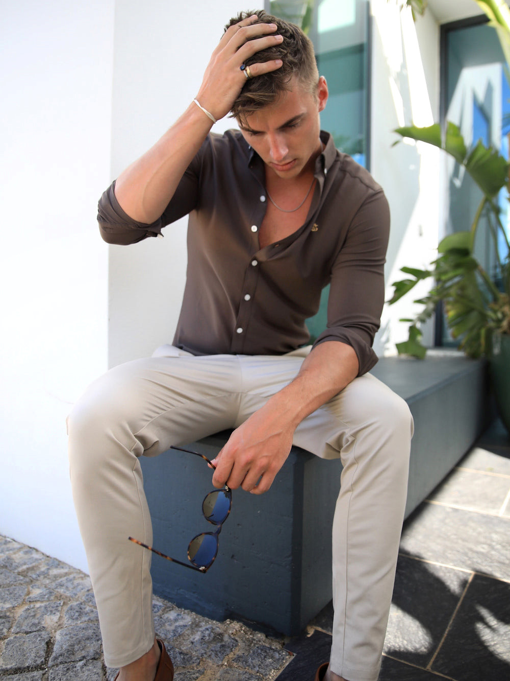 Blakely Jenson Shirt Marrones | CNOFDI390
