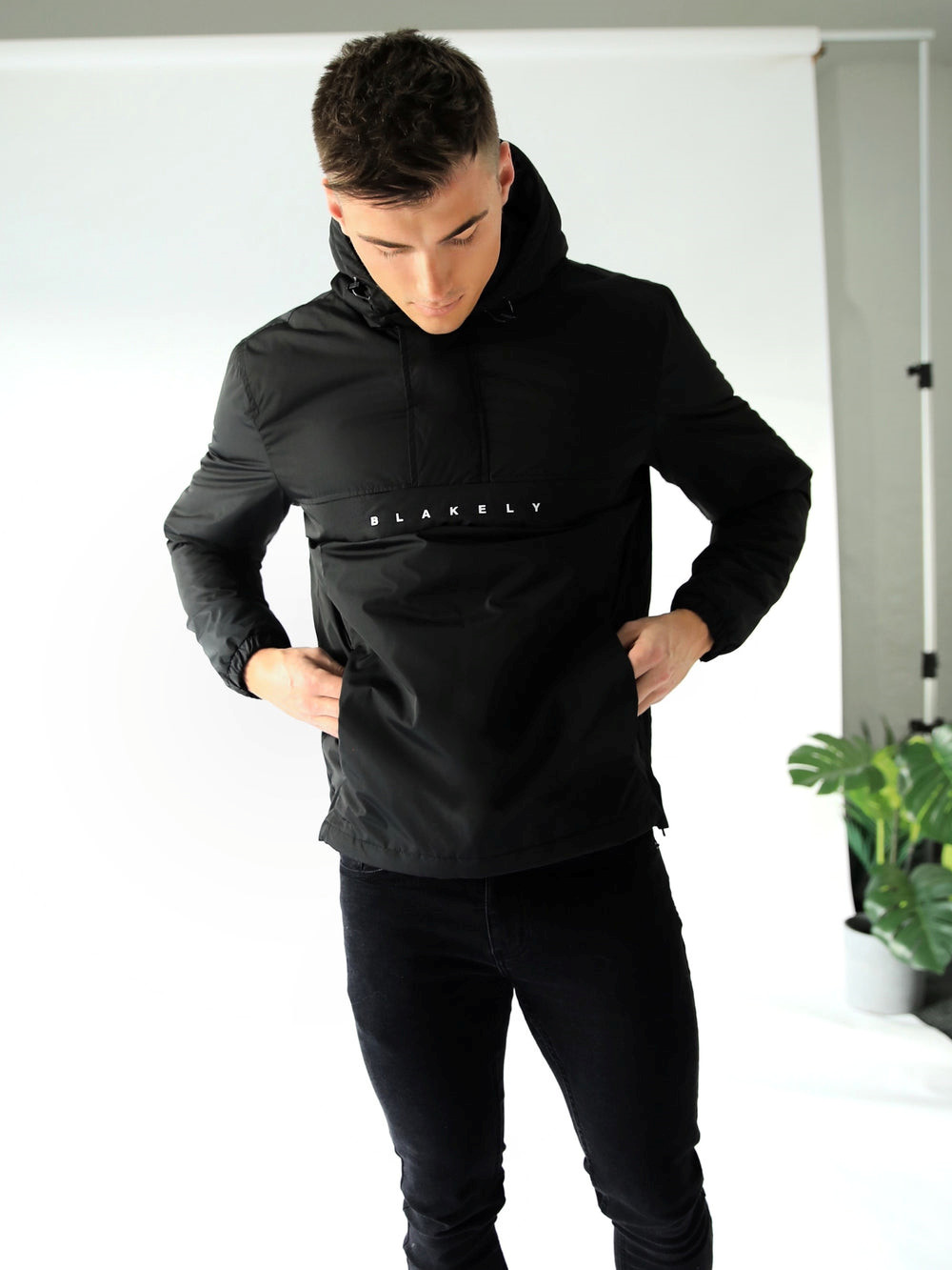 Blakely Lagan Pull Over Jacket Negras | KXENJF910
