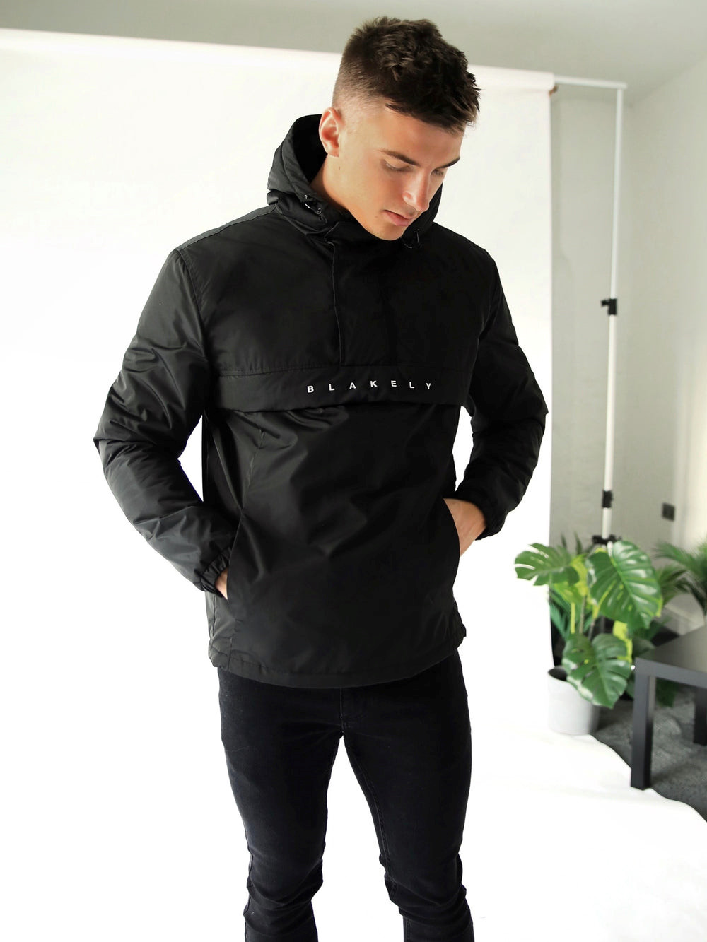 Blakely Lagan Pull Over Jacket Negras | KXENJF910