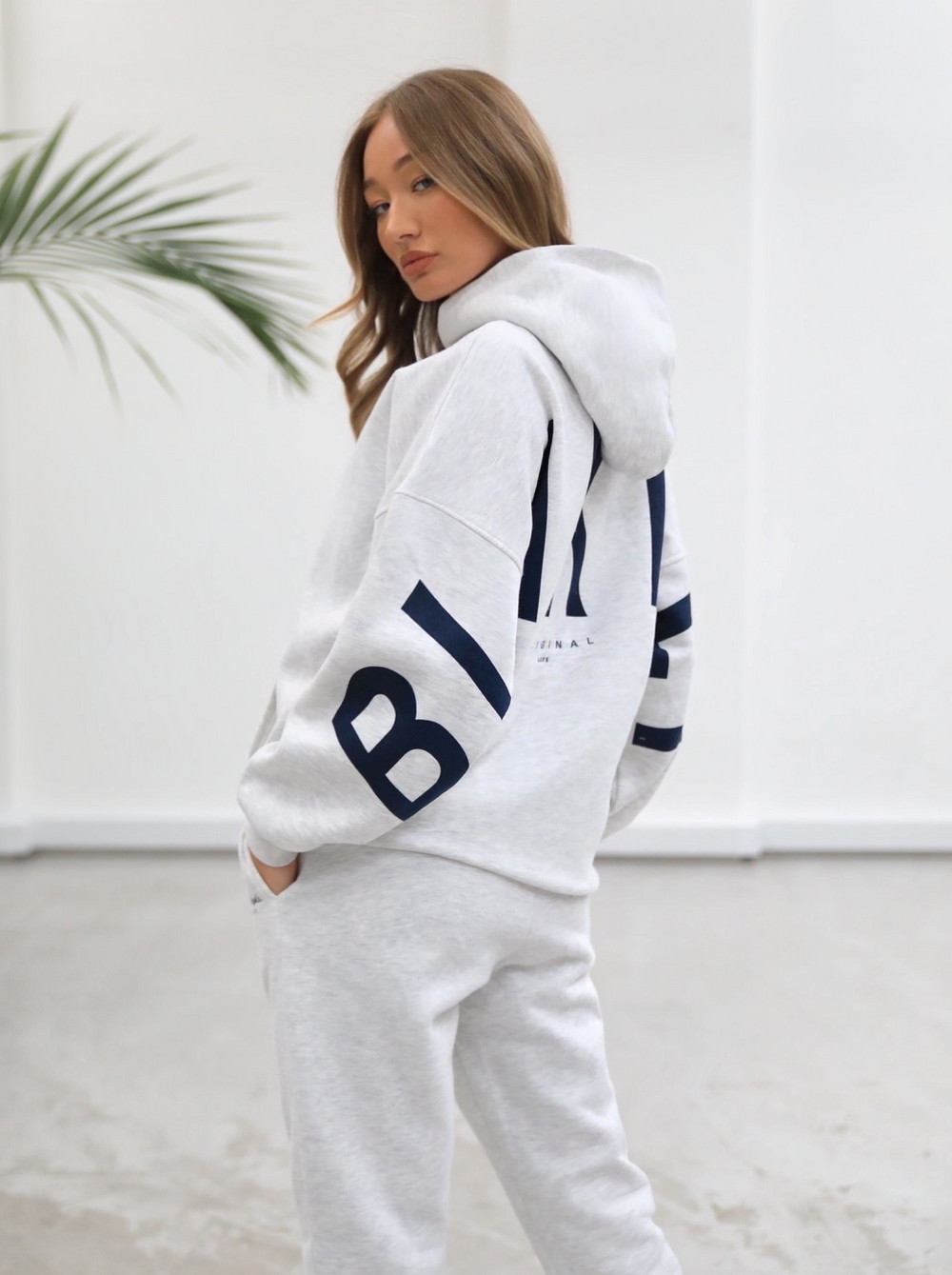 Blakely Life & Style Isabel Oversized Hoodie Blancas | ZLIGHF298