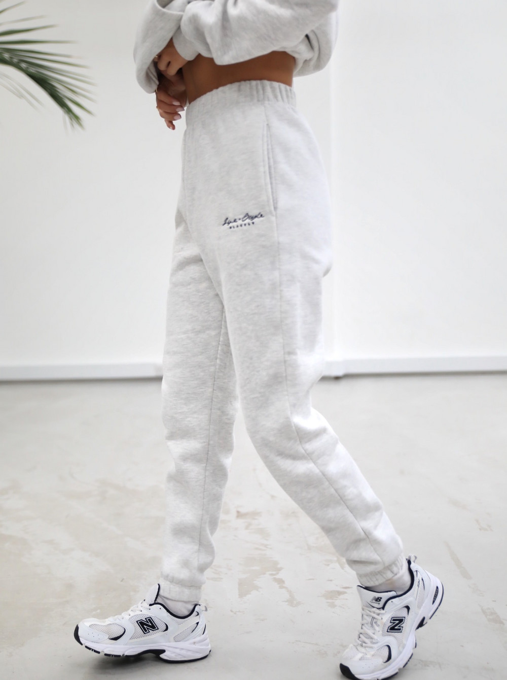 Blakely Life & Style Loose Fitting Sweatpants Blancas | UTVSYJ932
