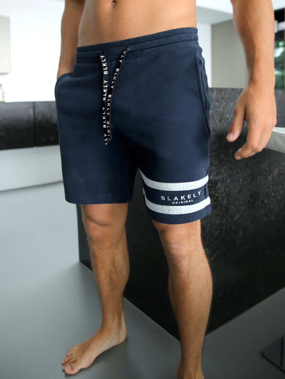 Blakely Maddox Shorts Azul Marino | SFWURO937