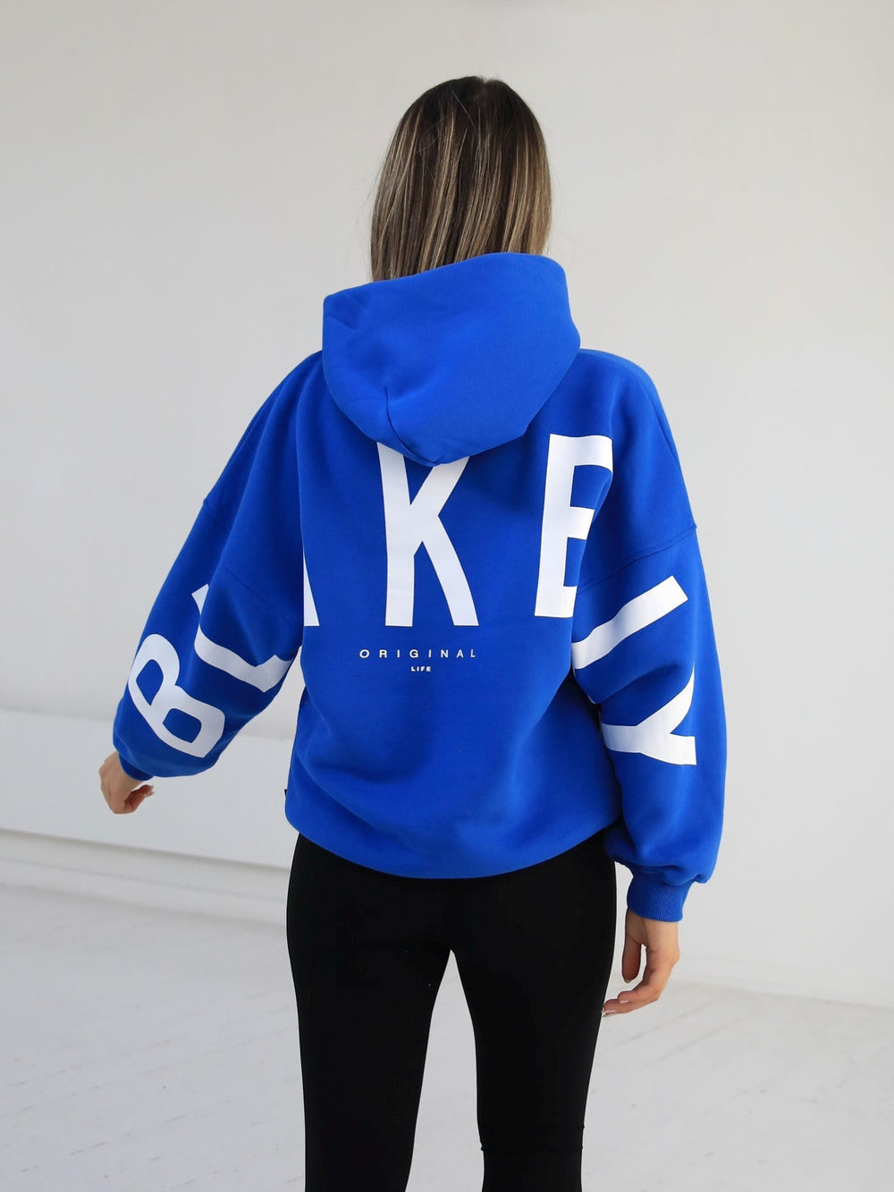 Blakely Members Isabel Oversized Hoodie Azules | UGFMKS720