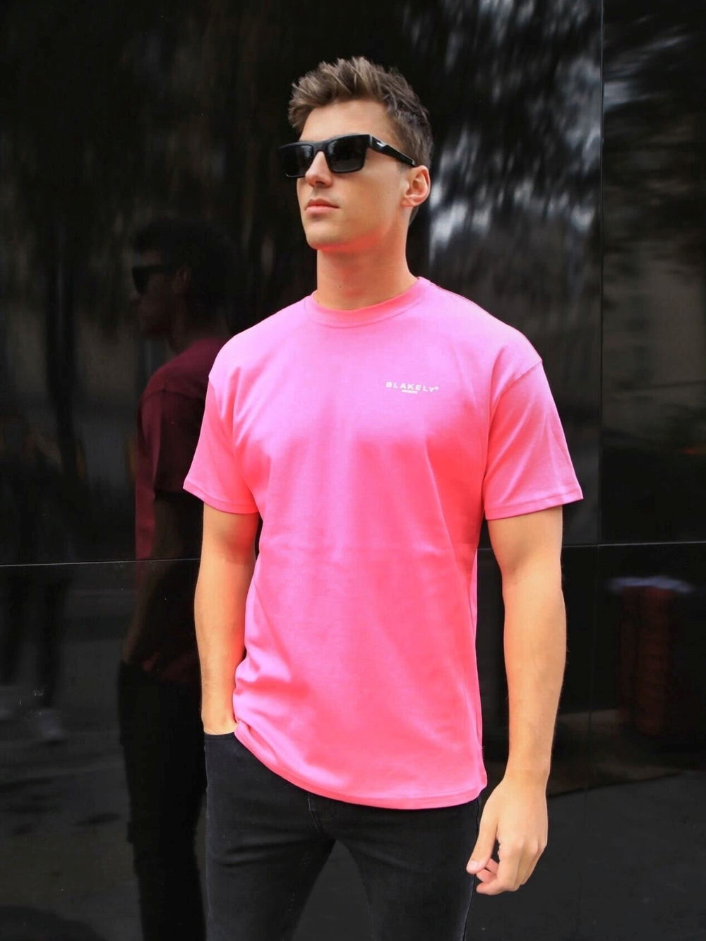Blakely Members Relaxed T-Shirt Rosas | MVIFOA278