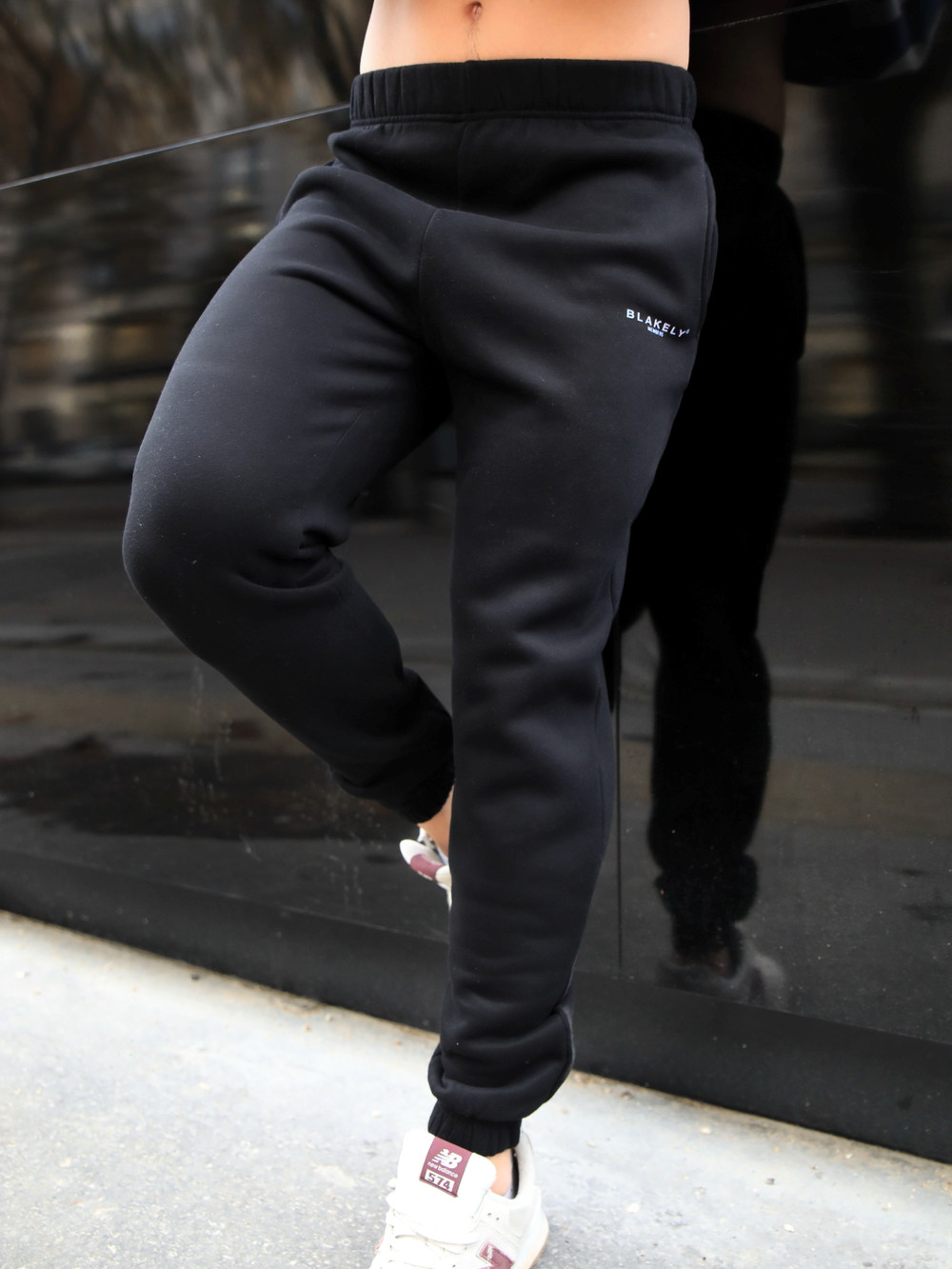 Blakely Members Sweatpants Negras Azules | SAPYNQ302