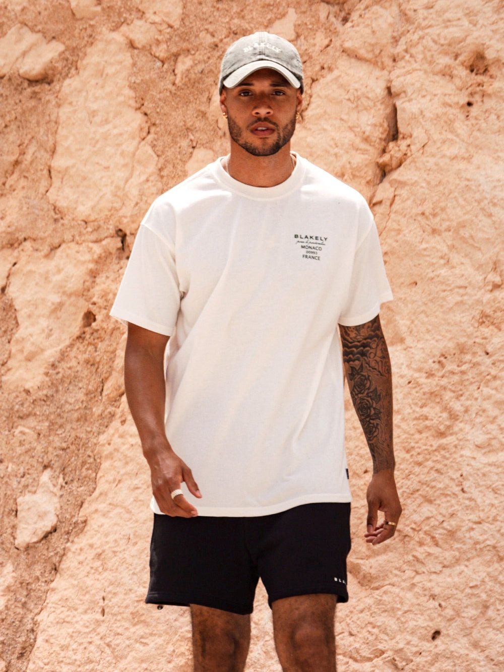 Blakely Monaco Relaxed T-Shirt Ivory | PLCRKT480