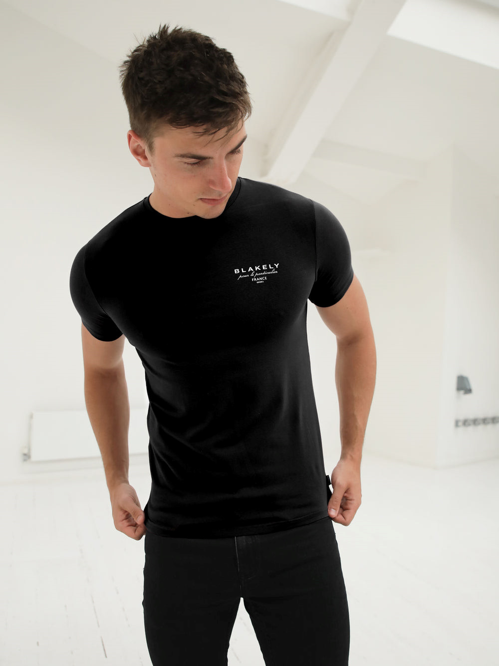 Blakely Monaco T-Shirt Negras | WEMOPU987